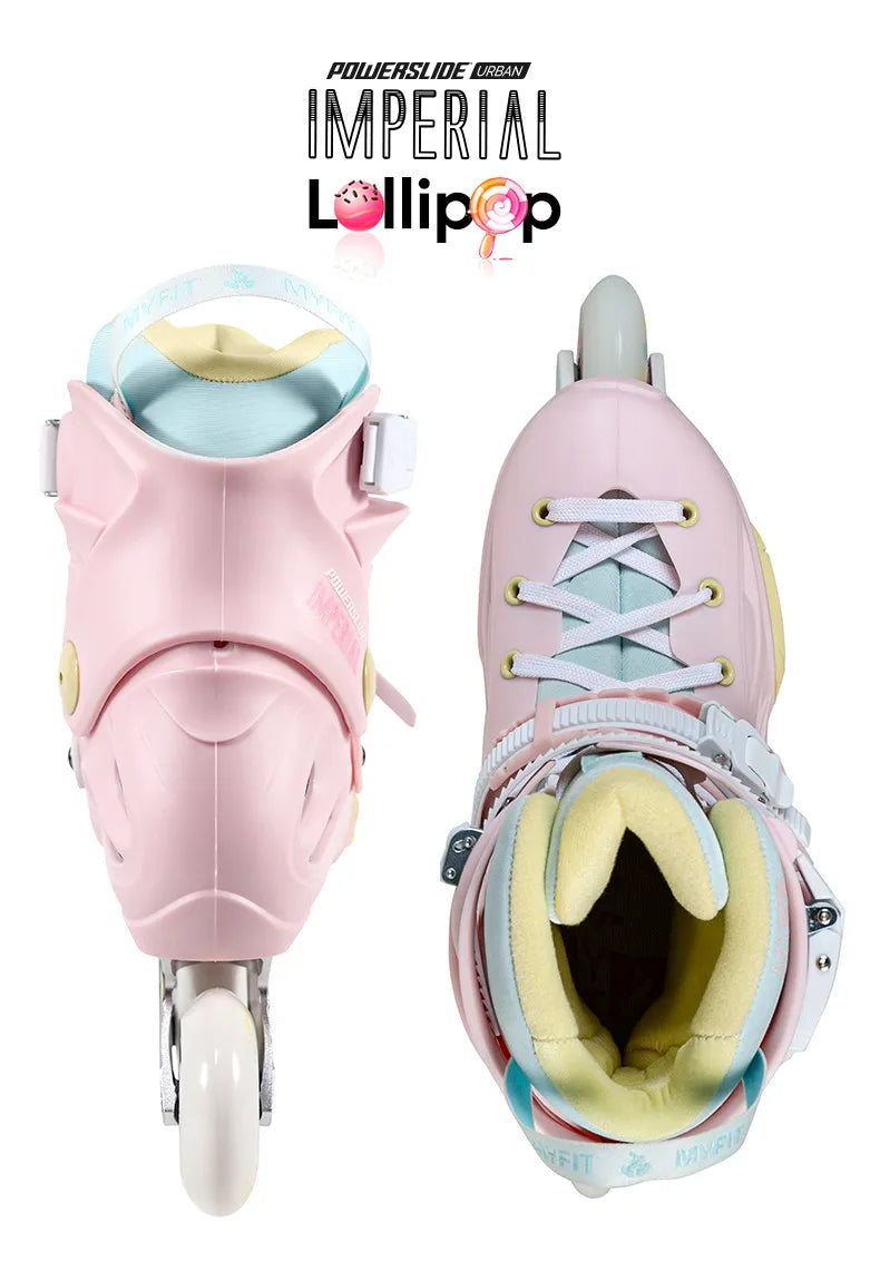 Patines en Línea Powerslide Imperial, Patines Profesionales de Slalom y Freestyle para Adultos, Hombres, Mujeres y Estudiantes Universitarios