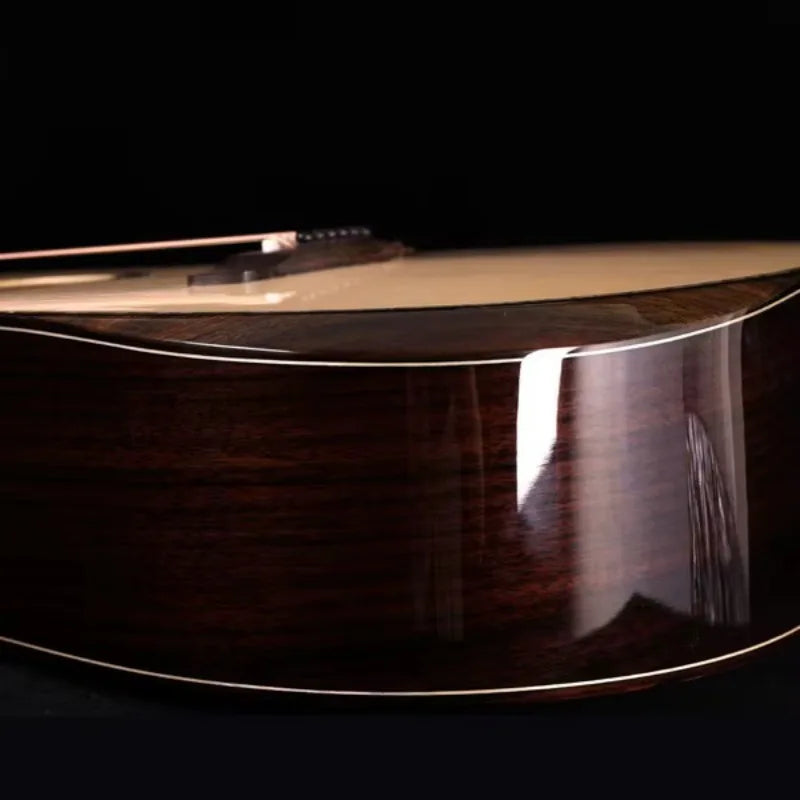 Guitarra Eléctrica de Madera de Palisandro de 41 Pulgadas