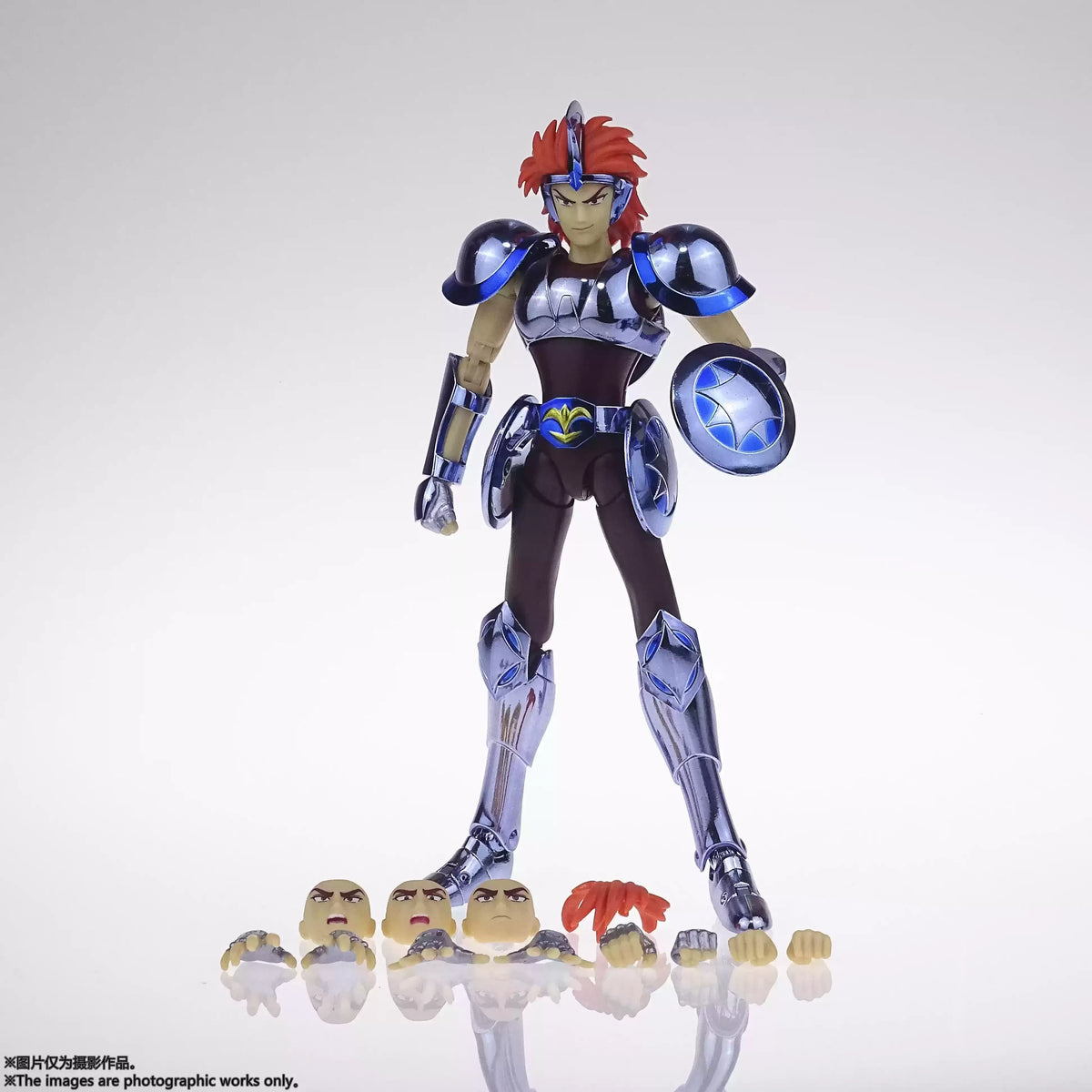 Figura de acción de los Caballeros del Zodiaco, Silver Knights, de CS Model Saint Seiya Myth Cloth EX: Centauro Babel/Arachne/Dante/Capella/Asterion