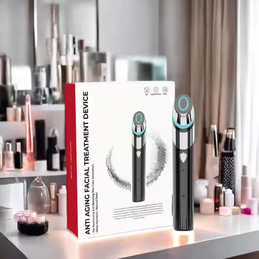 Age-R Booster H cuidado de la piel dispositivo de belleza Facial para el hogar herramientas de cuidado de la piel Facial antienvejecimiento microcorriente Lift terapia de cuidado Facial