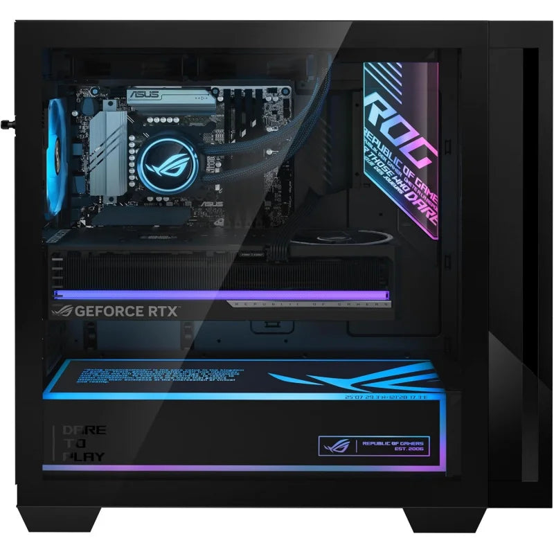 Computadora de Escritorio para Juegos, Core Ultra 9 285K, 64 GB de RAM, SSD de 2 TB, NVIDIA GeForce RTX 5090, Negra