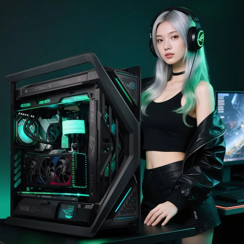 Ordenador de sobremesa para uso familiar, modelo R7 9800X3D/5080, para montaje DIY.