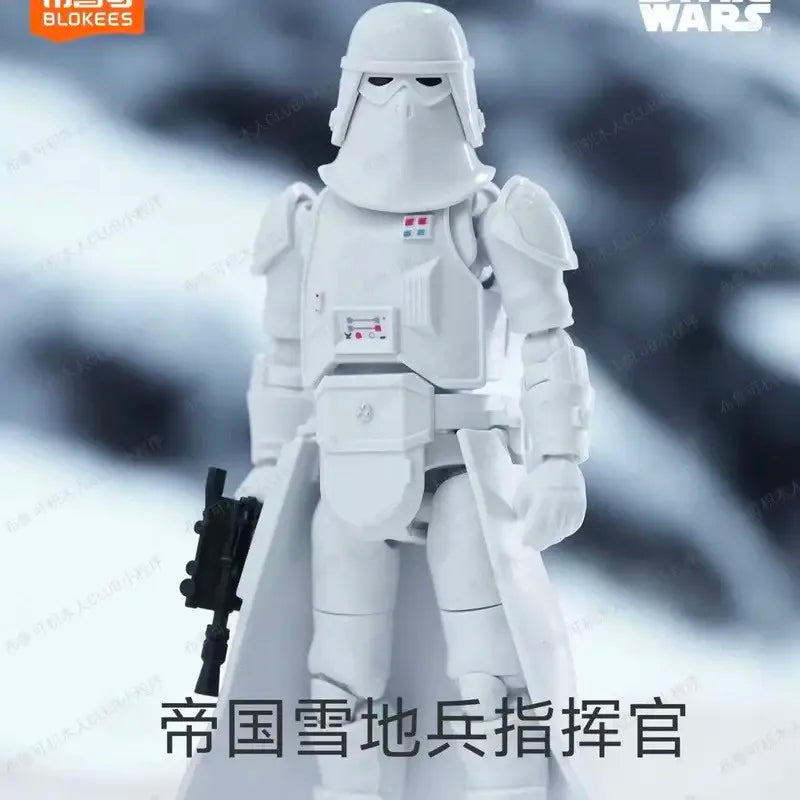 Nuevas figuras de acción Blokees Star Wars en caja sorpresa, versión Galaxy 02, Darth Vader, Luke, R2D2, modelos ensamblables y articulados, juguetes de regalo