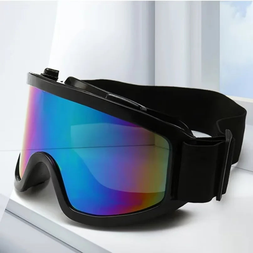 Gafas Protectoras para Motocicleta, Casco, Deportes al Aire Libre, Antiviento, Antipolvo, Gafas de Esquí, Snowboard, Motocross, Antidisturbios