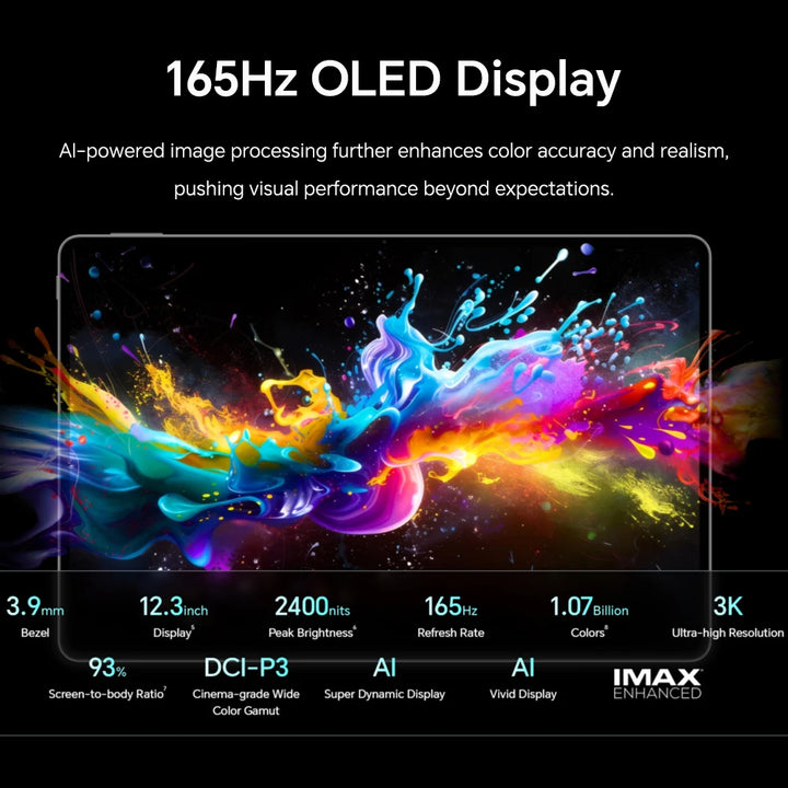 HONOR MagicPad 4, versión europea, batería de 10100 mAh, pantalla OLED de 12.3 pulgadas y 165 Hz, Snapdragon 8 Gen 5, BT6.0, tablet Android