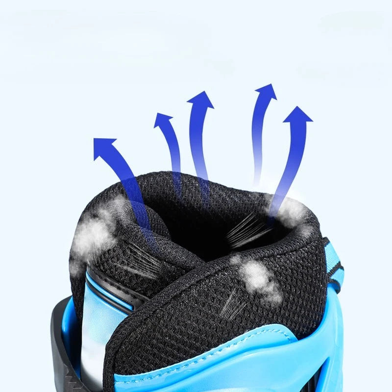 Patines en Línea Profesionales para Principiantes, Zapatos de Patinaje Transpirables con Parte Superior Flexible, Ajuste Cómodo y Suave para Adultos y Adolescentes
