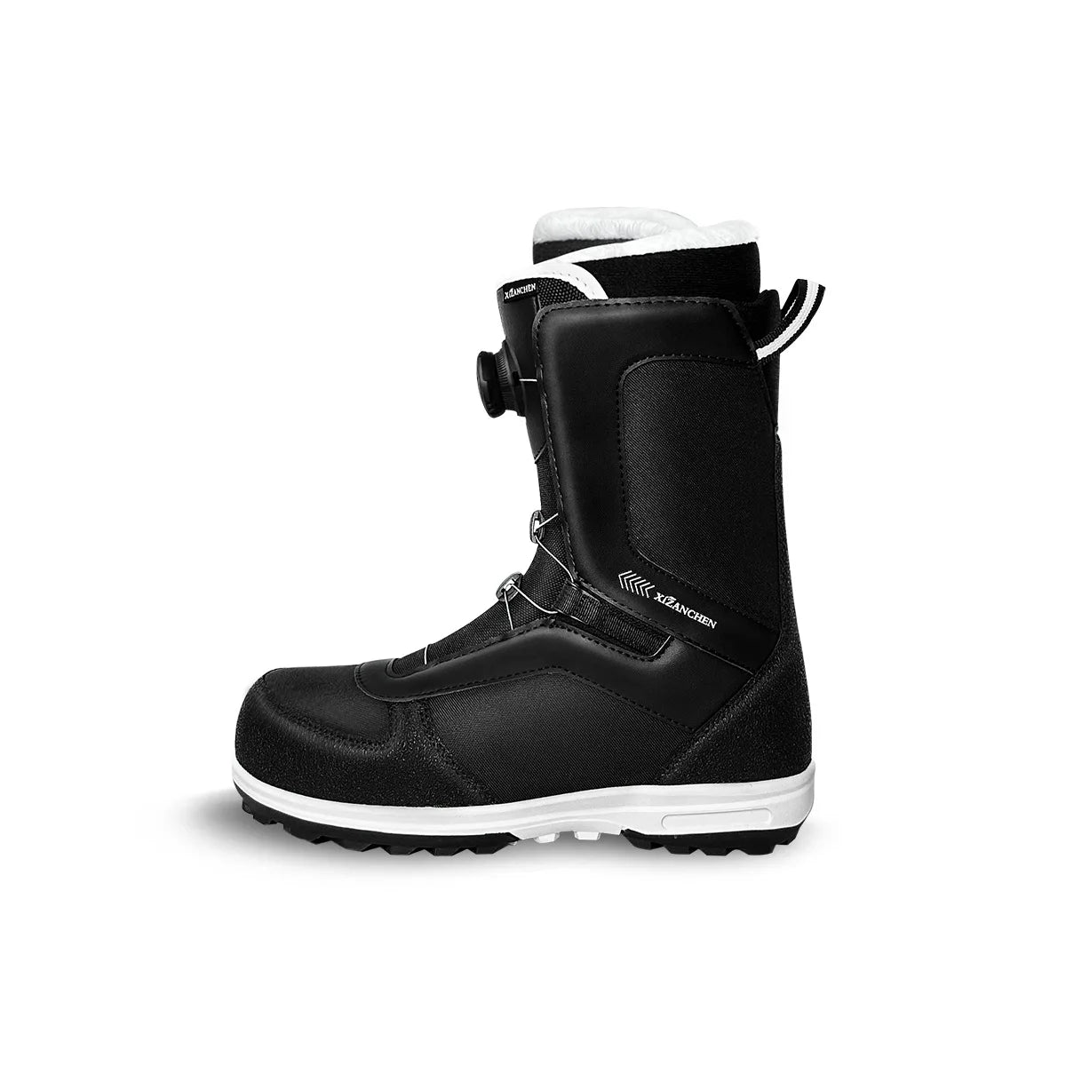 Botas de Nieve y Esquí Unisex Impermeables para Adultos, de Uso Rápido en Todas las Regiones, con Hebilla Exterior y Tejido de PU