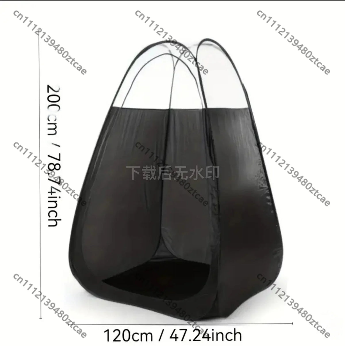 Cabina Portátil Plegable para Bronceado con Spray, Tienda de Campaña Impermeable para Ducha Exterior, Refugio para Bronceado sin Sol, Vestidor para Camping