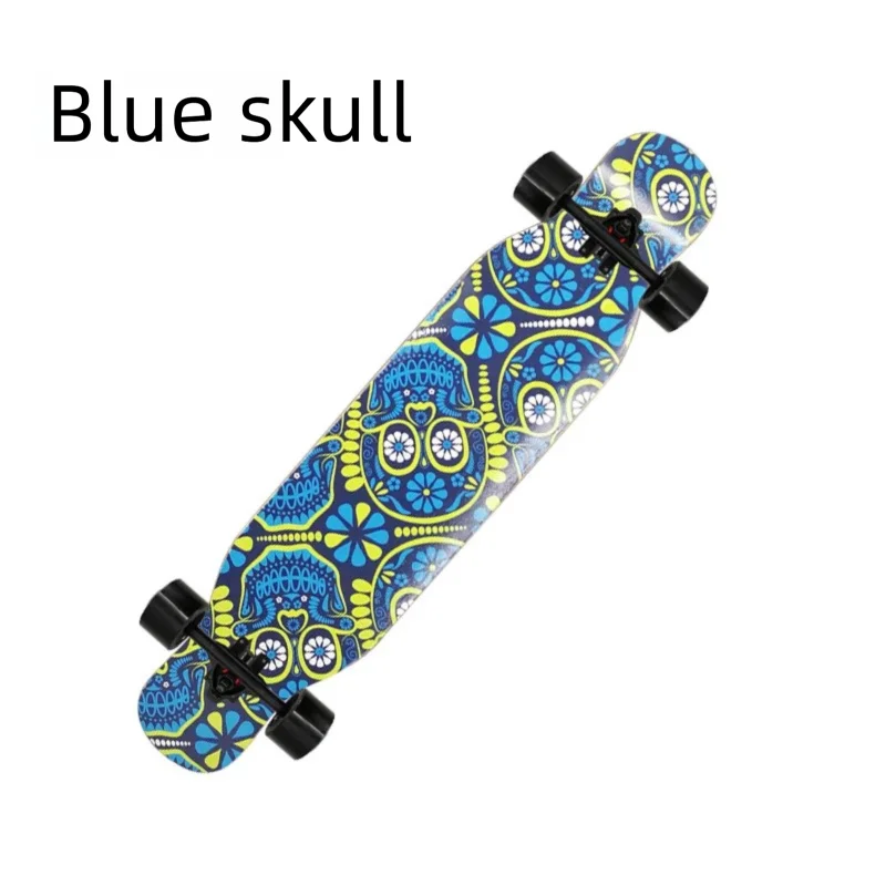 Longboard de Danza Freestyle de 42 Pulgadas con Doble Kick, Skateboard Completo, Cruiser Urbano para Principiantes, Adultos, Hombres y Mujeres