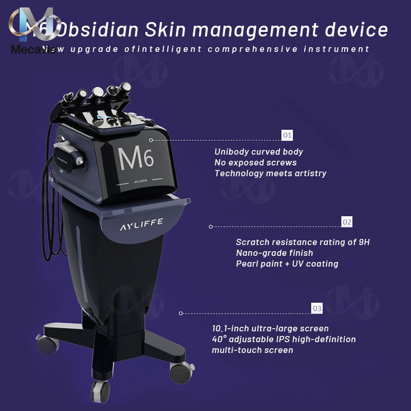 Máquina de Gestión Facial M6 2026 Nueva y Mejorada, Hidradermoabrasión, Limpieza Profunda, Cuidado de la Piel Profesional para Salón de Belleza
