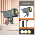 Luz de vídeo con montaje en V de 200W con Control inalámbrico CRI 95+ 2700K-6500K 220V lámpara solar lámpara Bowens COB fotografía interior y exterior