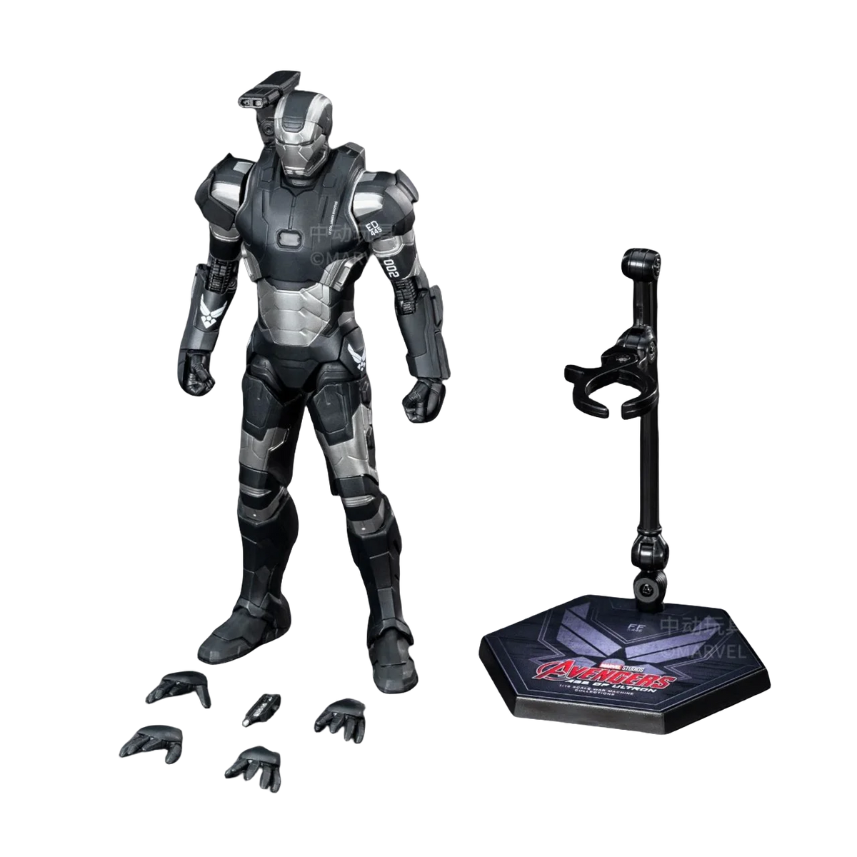 ZD Toys Iron Man MK15 MK16 máquina de guerra MK2 figura de acción Iron Man Mk47 MK35 pargo rojo 1/10 escala Iron Man colecciones regalo