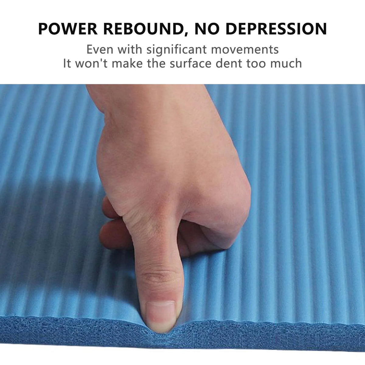 Mini esterilla de Yoga Premium, estera de ejercicio de Pilates suave con absorción de impacto para Yoga en casa, estiramiento de Pilates, 60x25x1,5 cm