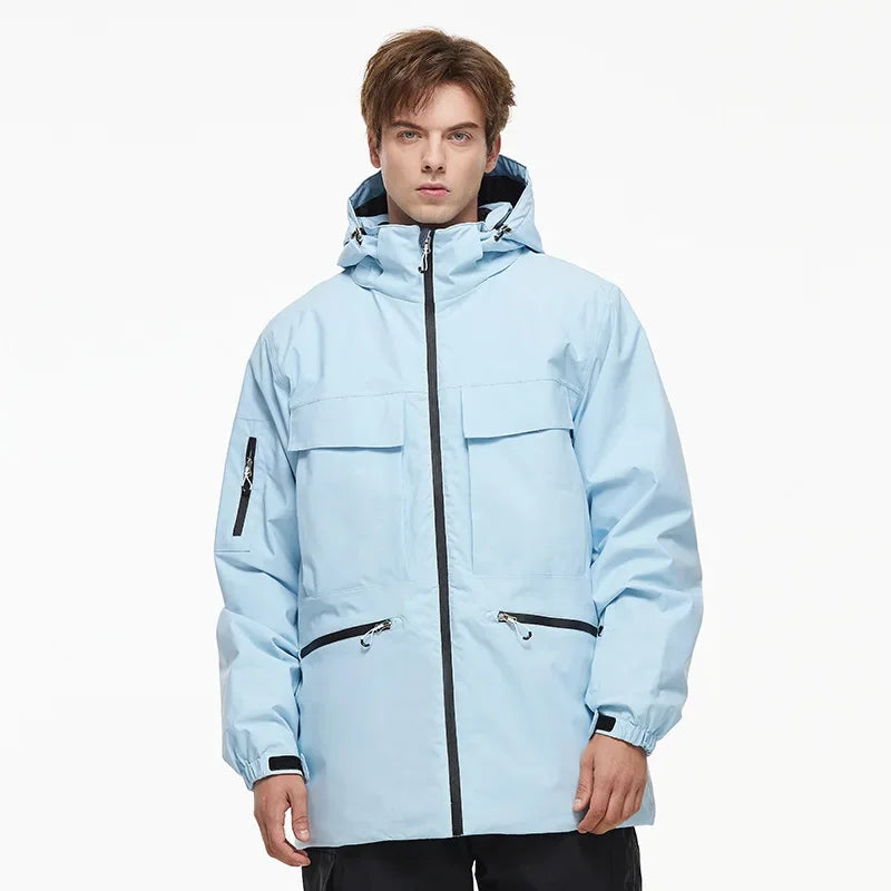 Nueva Ropa Térmica de Esquí para Hombre y Mujer, Temporada de Nieve 24-25, Ropa de Esquí y Snowboard Impermeable, Cortavientos y Cálida para Exteriores