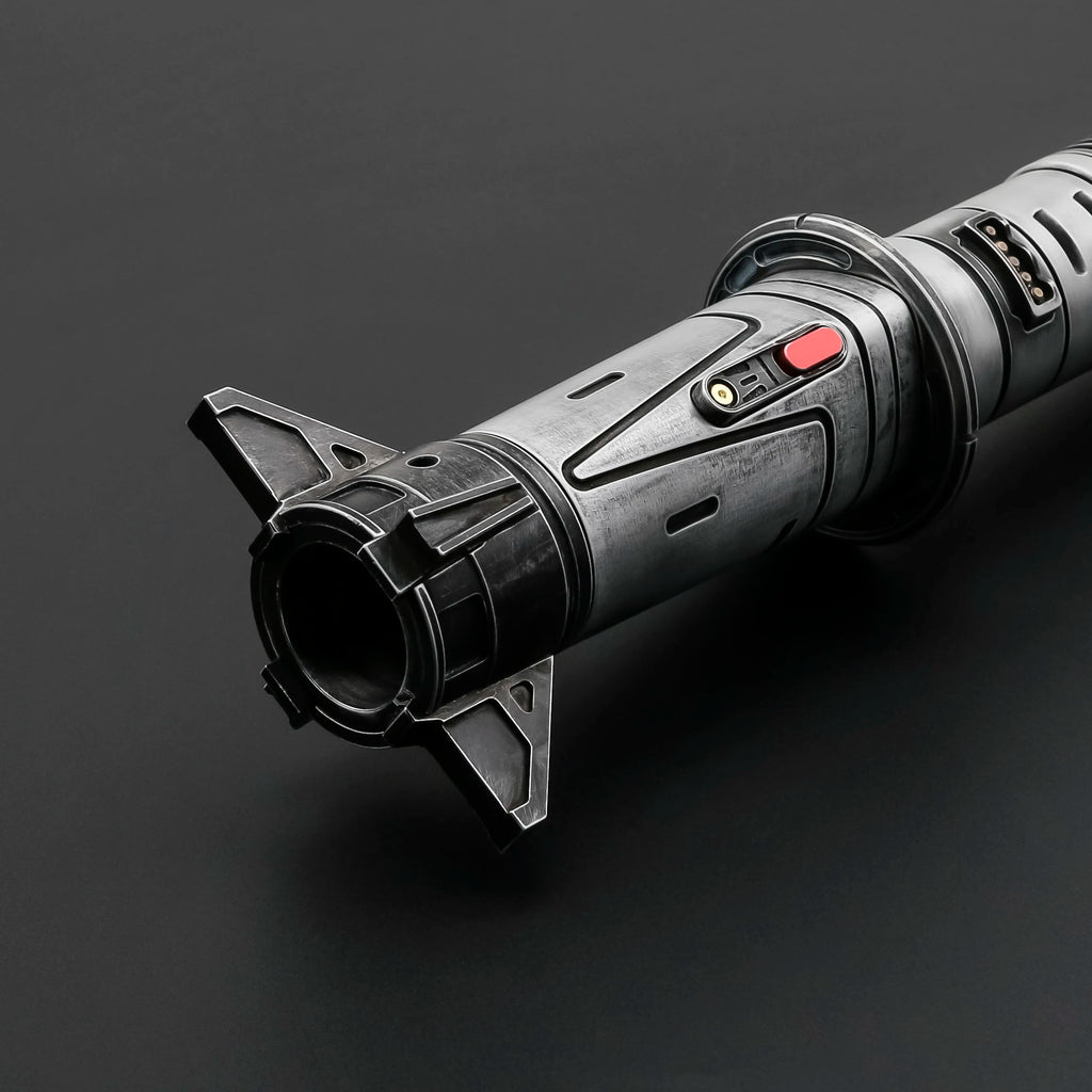 Sable de luz TXQSABER de Baylan Skoll, modelo Combat Proffie 2.2, con sonido Smooth Swing, efecto de bláster, acabado desgastado, cambio de color y juguete de fuerza para Halloween