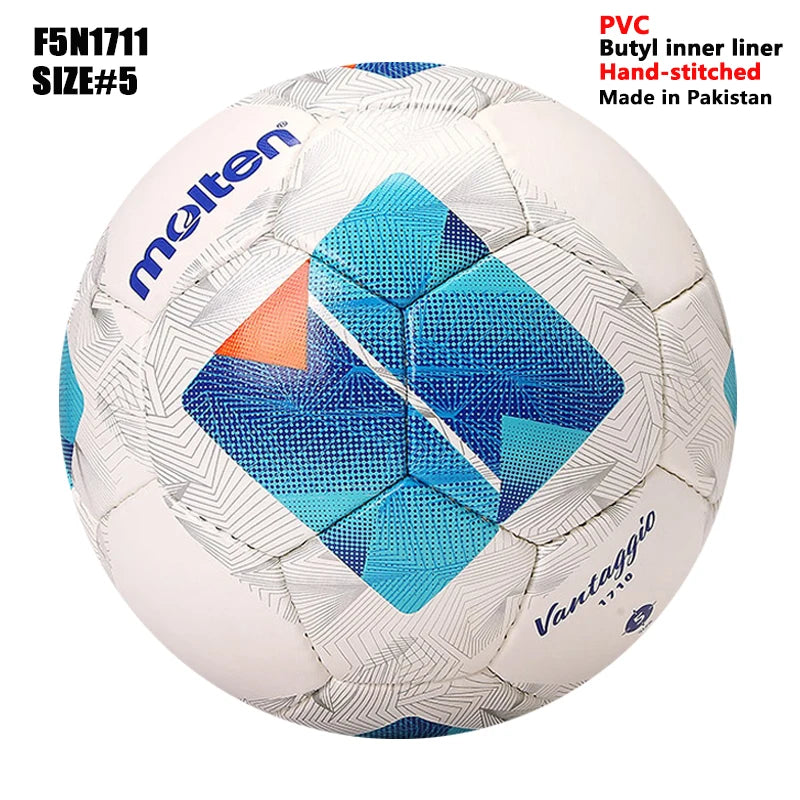 Balones de Fútbol Molten 2027, Tamaño Estándar 5 y 4, Alta Calidad, para Césped Artificial, Deportes de Equipo, Partidos, Entrenamiento, Fútbol