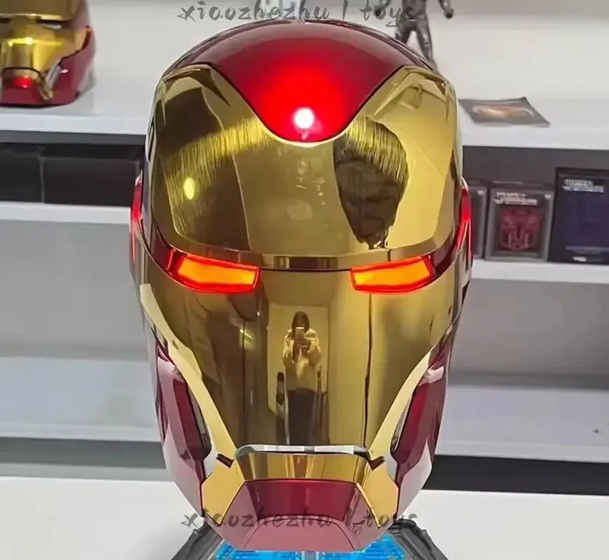 Casco de Iron Man Mk5 Mk50 Mk17 Recién Mejorado, Edición de Colección, Regalo para Coleccionistas