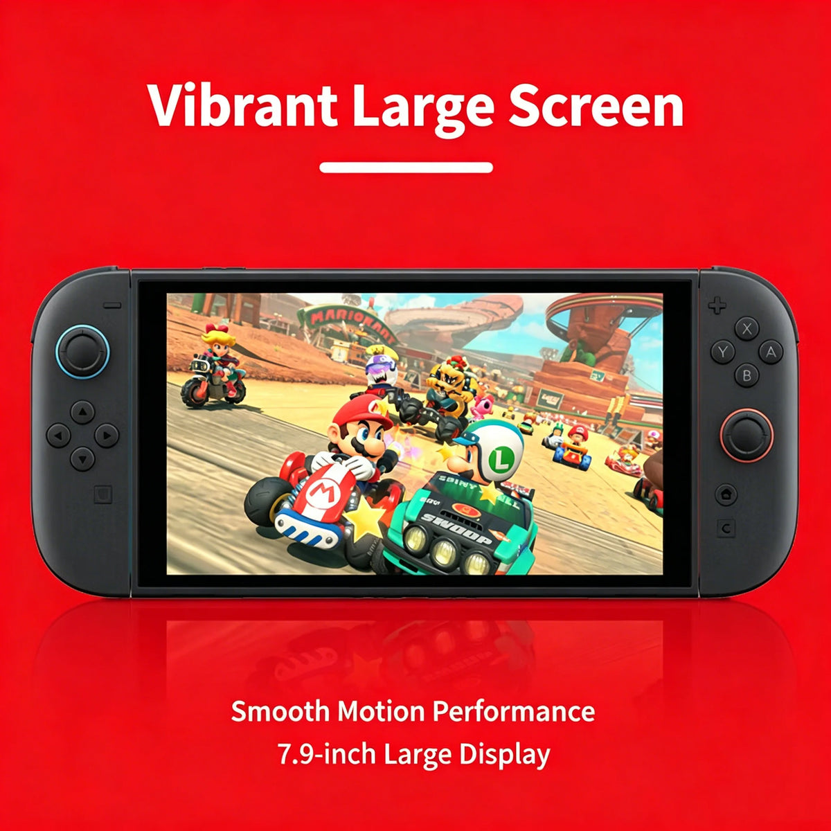 Consola de Juegos Original NS2 Nintendo Switch 2 |   Pantalla de 7.9 Pulgadas, Controlador Joy-Con, Audio Mejorado y Diseño Ajustable, Nuevo Modelo 2026
