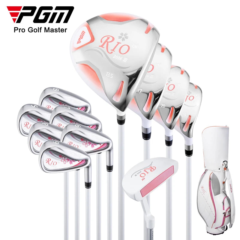 Juego de golf para mujer PGM, fabricante mayorista de palos de golf, juego completo para mujeres