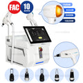 Máquina de Depilación Láser de Diodo 808 FAC 5000W 2 en 1 con Manija de Preencendido, Depilación Permanente e Indolora, Máquina de Eliminación de Tatuajes con Láser de Picosegundos