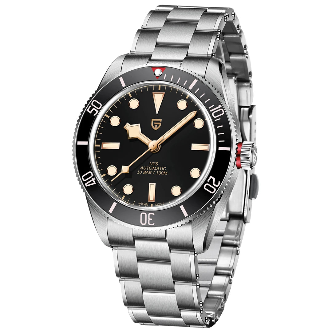 Nuevo reloj mecánico para hombre PAGANI DESIGN V2 Retro 2025, reloj automático NH35 para hombre, reloj de lujo con cristal de zafiro AR y luminiscencia