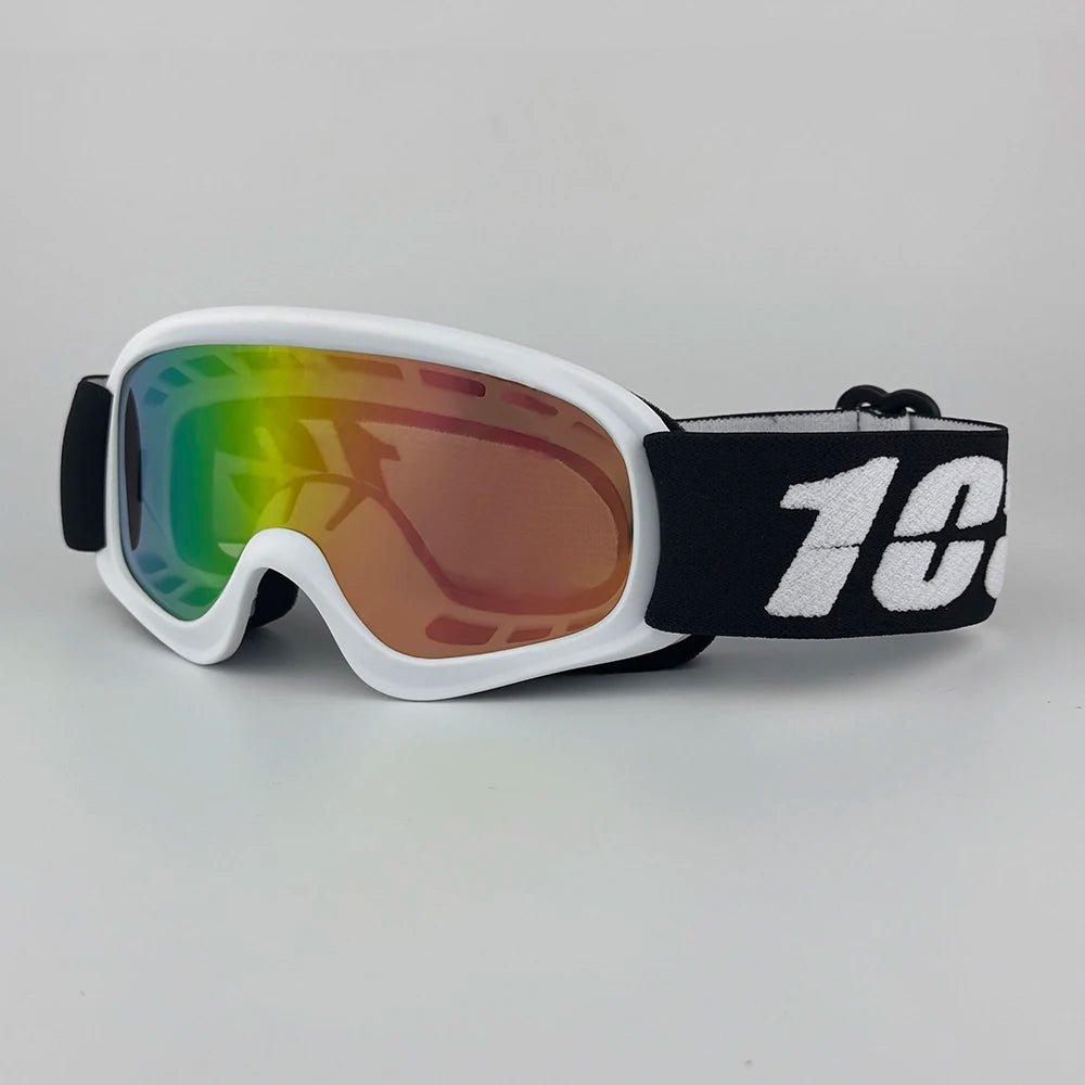 Gafas de esquí para niños antivaho de doble capa resistente a impactos máscara de esquí HD gafas de Snowboard UV400 gafas de nieve para niños