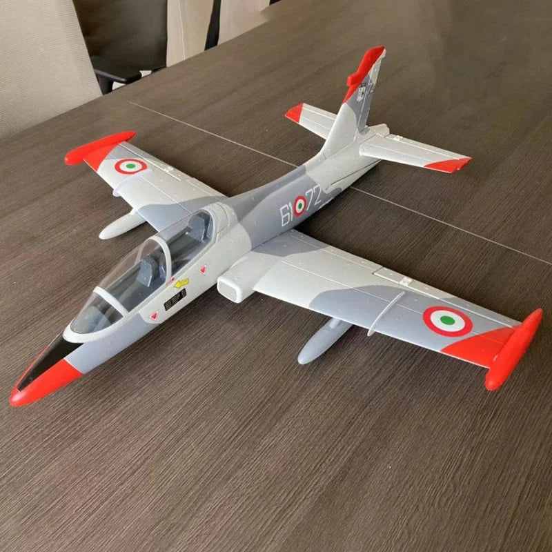 MB-339, avión de combate de 50 mm, modelo de espuma para montar en exteriores, avión de ala fija, MB339, juguete para adultos con control remoto, kit, versión PNP.