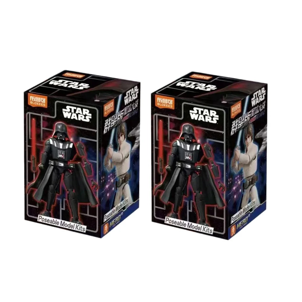 Blokees Star Wars Galaxy Edition Vol.3: Colección de Juguetes de Héroes con Marcajes de la Fuerza, Caja Sorpresa, Figura de Acción para Niños, Regalo