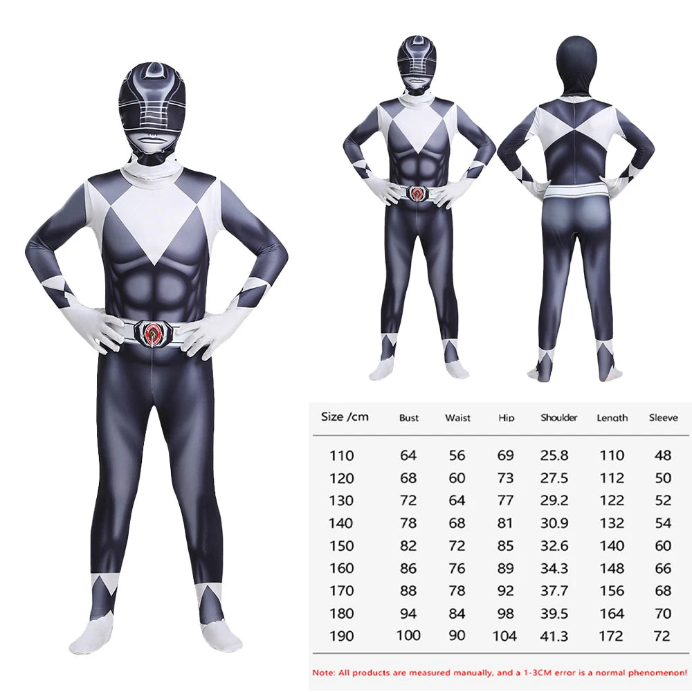 Disfraz de superhéroe Morpher, disfraz de samurái Sentai Shinkenger Rangers, fantasía, mono para fiesta de cumpleaños y Halloween, traje con máscara