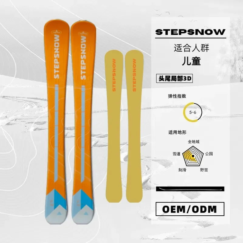 Esquí para hombre, nuevos accesorios para esquí, tabla de snowboard doble para principiantes y niños, 90 cm, ideal para esquiar en la nieve.