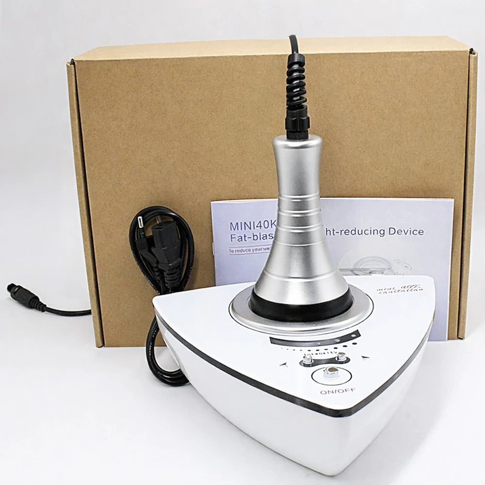 Máquina de cavitación ultrasónica de 40KHz, masajeador corporal, dispositivo de belleza para quemar grasa, quemador de pérdida, estiramiento de la piel, pérdida de peso