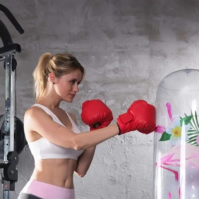 Guantes de boxeo MMA profesionales, guantes extendidos de cuero PU resistentes al desgaste, guantes de entrenamiento Kickboxing MMA para entrenamiento físico