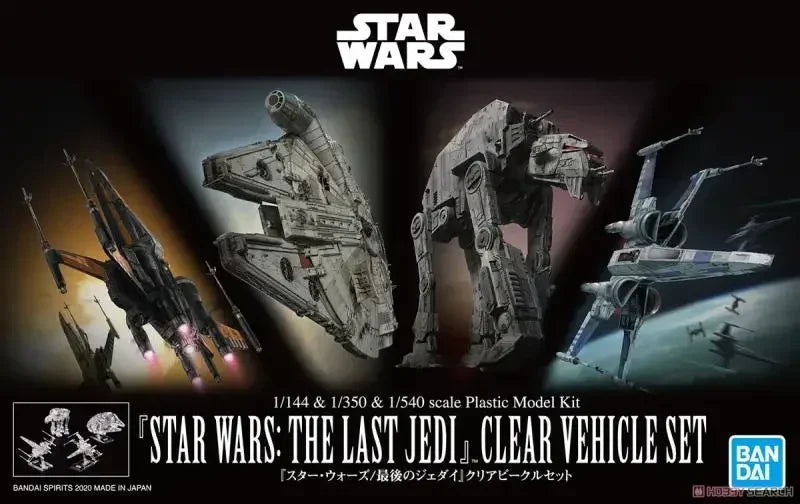 Bandai-figura de acción Original de STAR WARS para niños, modelo coleccionable de Anime, juguetes de montaje, entrega directa