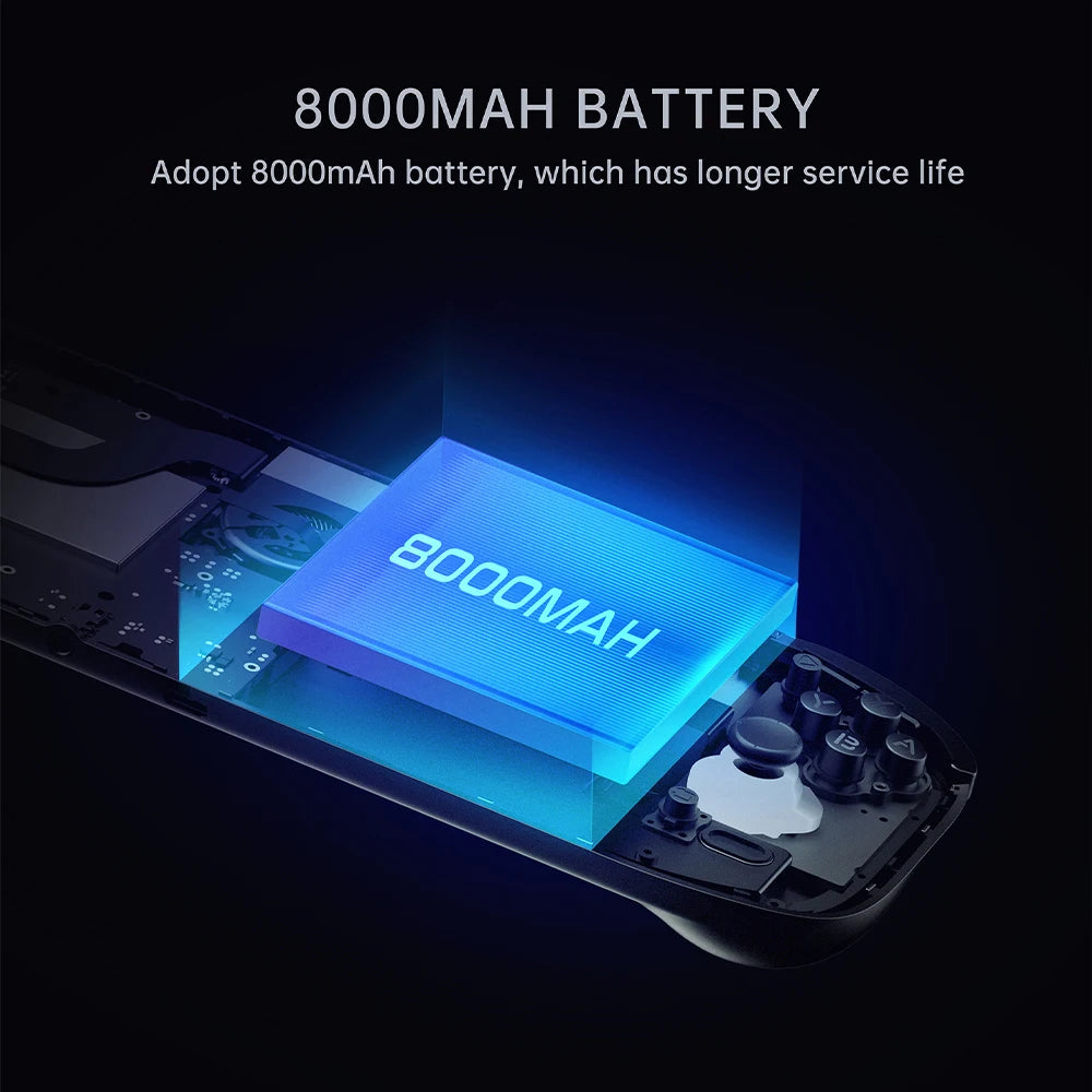 Ayn Odin 2 Portal 7-inch Handheld Game Console 8000mAh 8Gen2 Open Source Retro Video 120Hz Screen Customizable PC Gaming Device