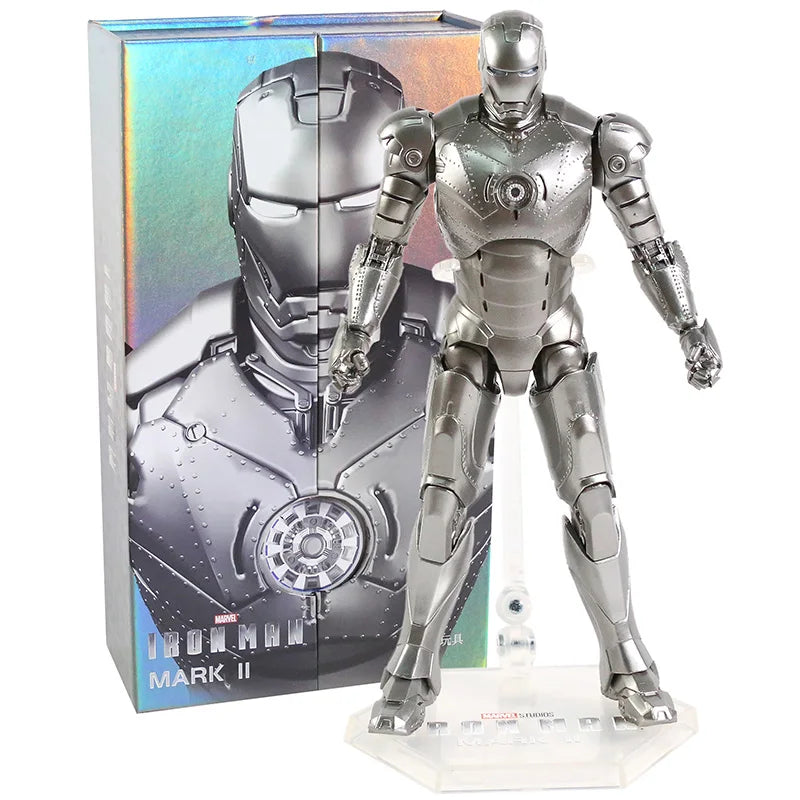 ZD Toys Iron Man 3 MK 22 24 35 41 47 figura de acción de PVC juguete de modelos coleccionables