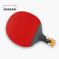 Raqueta de Tenis de Mesa Stiga 6 Estrellas con Goma de Doble Pimples-in, Raqueta de Ping Pong con Funda