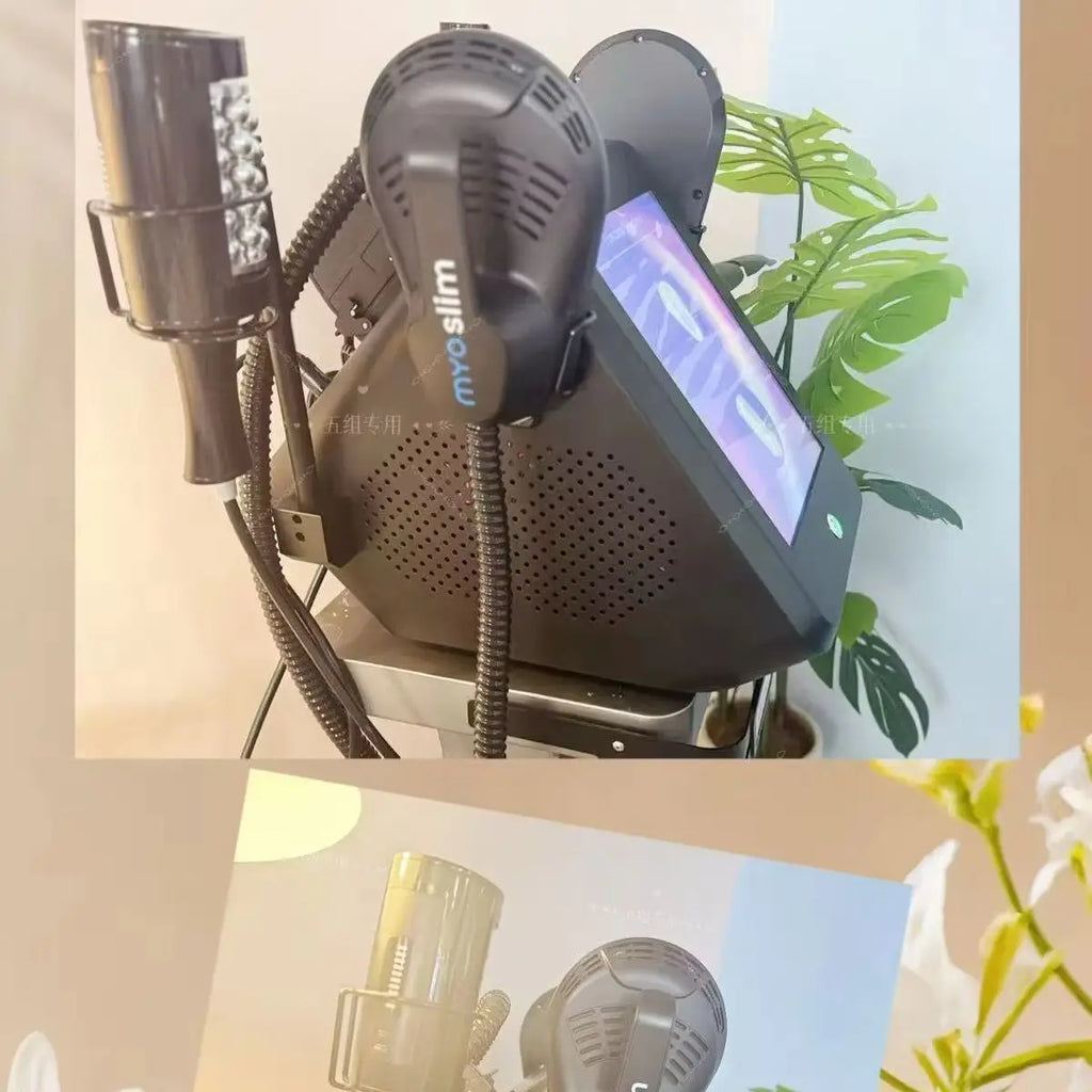 Máquina de Belleza 2 en 1 con Rodillo EMS de 200 Hz para Reducción de Celulitis, Rodillo de Bolas Interno de 360 Grados con Infrarrojos y Vacío para Masaje
