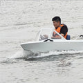 Mini barco de chorro de alta velocidad personalizado de 15kw, esquí acuático de aluminio, Jet Ski para botes de remos, barco de Karting eléctrico para deportes acuáticos