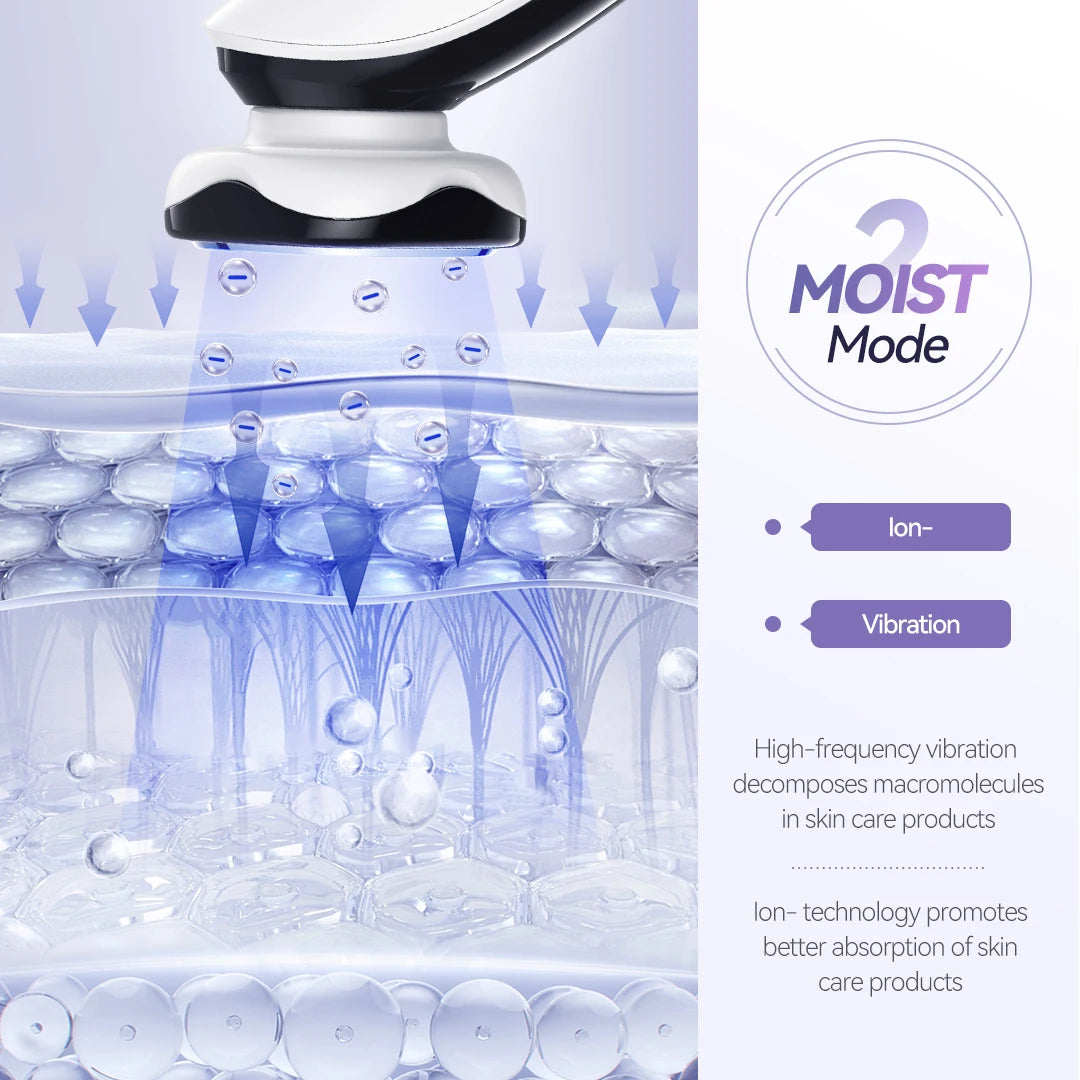 Masajeador facial ANLAN, limpieza profunda, efecto lifting facial, vibración suave, dispositivo de belleza para el cuidado diario de la piel, tipo C.