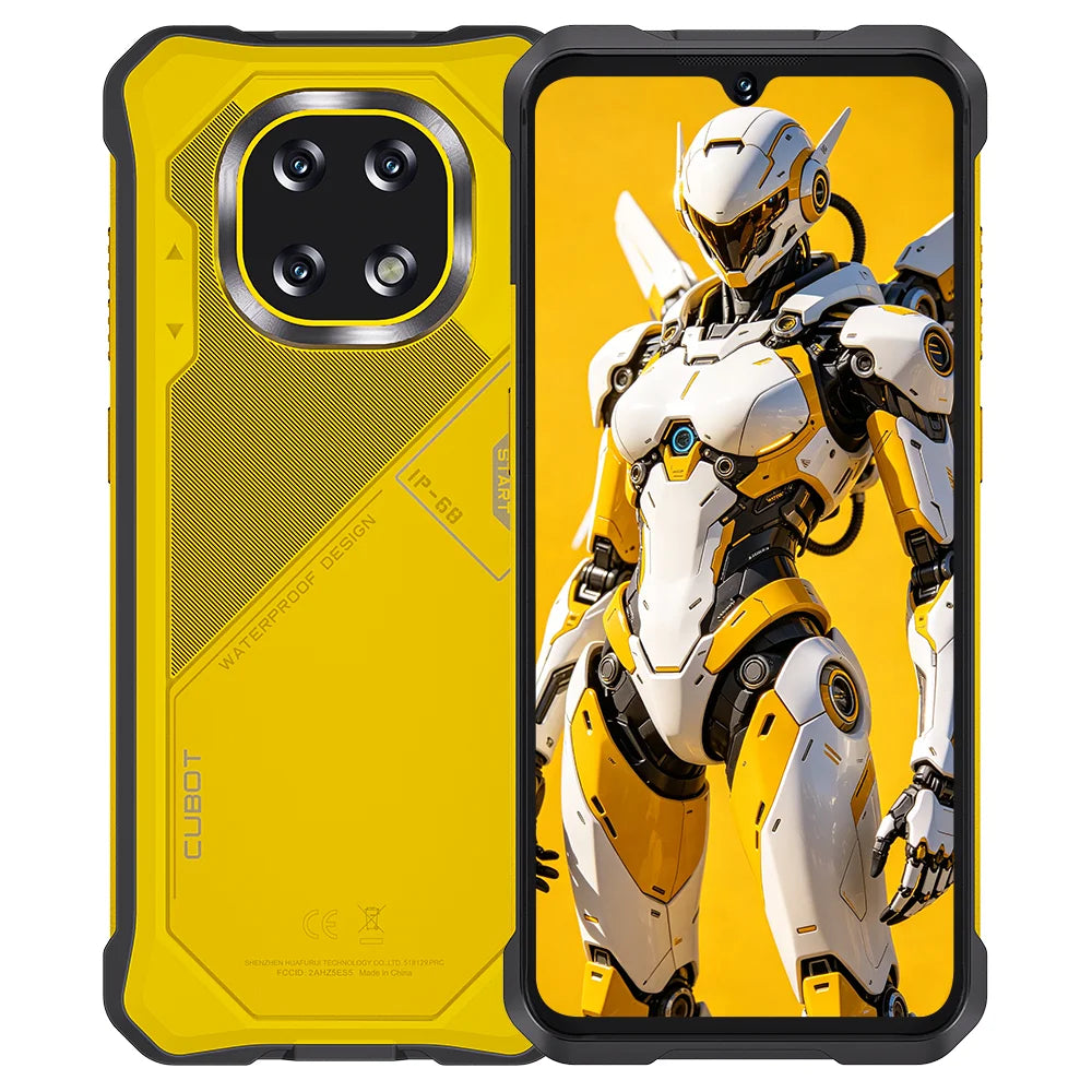 Smartphone Android Cubot King Kong ES 5, pantalla de 6.88" a 120Hz, hasta 24GB de RAM (12+12GB), 256GB de ROM, teléfono resistente, batería de 7000mAh
