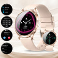 Reloj inteligente LIGE 2025 con pantalla AMOLED ultrafina, pulsera deportiva de fitness para mujer, esfera de reloj personalizada, llamada Bluetooth, reloj inteligente de lujo