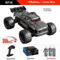 Teeggi KF16 4WD, coche de carreras de alta velocidad para derrapes, 70 km/h, motor sin escobillas, 3S, 3200 mAh, 1/12, coche todoterreno RC, camiones monstruo, juguetes para niños, regalo.