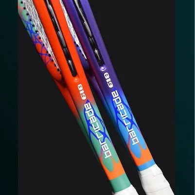 Raqueta de Tenis de Carbono Completo para Adultos, Raqueta de Tenis de Competición, Alto Rebote, Unisex, Entrenamiento Profesional, Individual