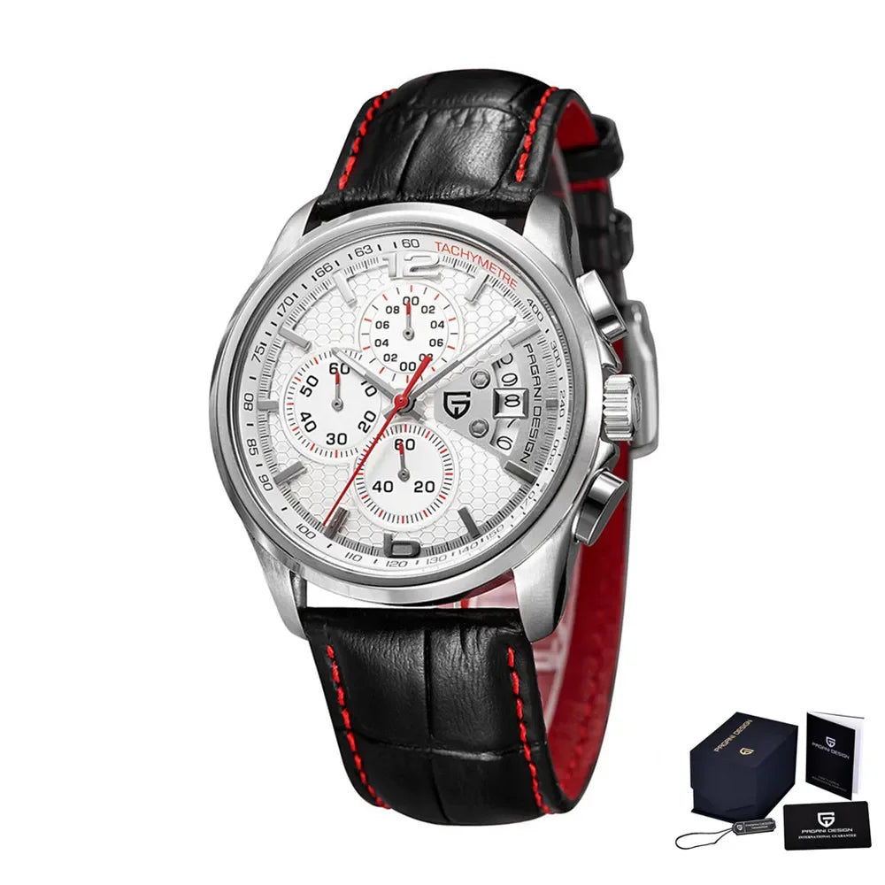 PAGANI DESIGN 2026 Nuevo Reloj de Cuarzo Militar de Moda para Hombre, Cronógrafo, Calendario, Fecha, Resistente al Agua 30m, Reloj de Alta Calidad para Hombre