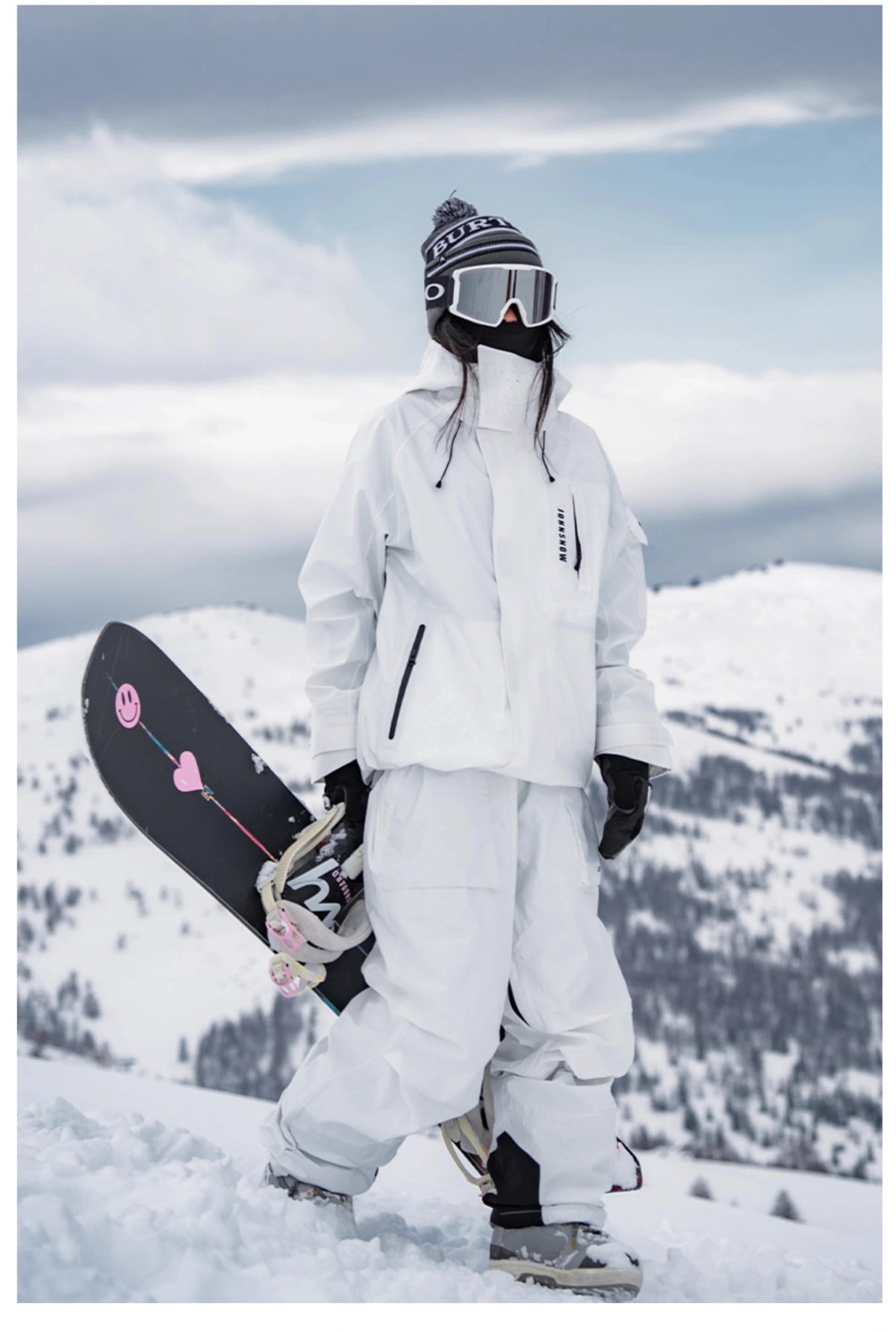 John Snow trajes de esquí de invierno para hombres y mujeres al aire libre impermeable transpirable cálido traje de snowboard conjuntos chaqueta y pantalón de esquí