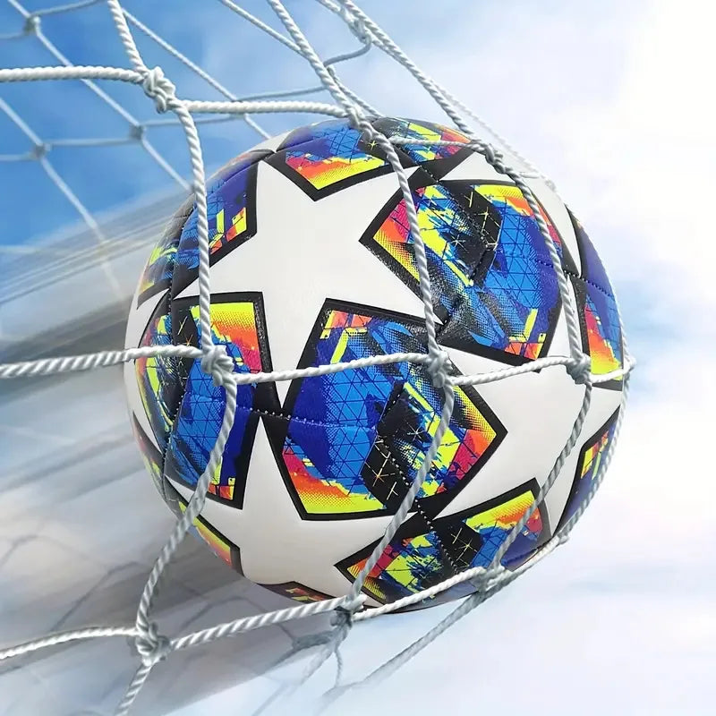 Balones de fútbol tamaño oficial 5 Material de PU entrenamiento de partido sin costuras equipo de portería de fútbol entrenamiento funcional profesional al aire libre
