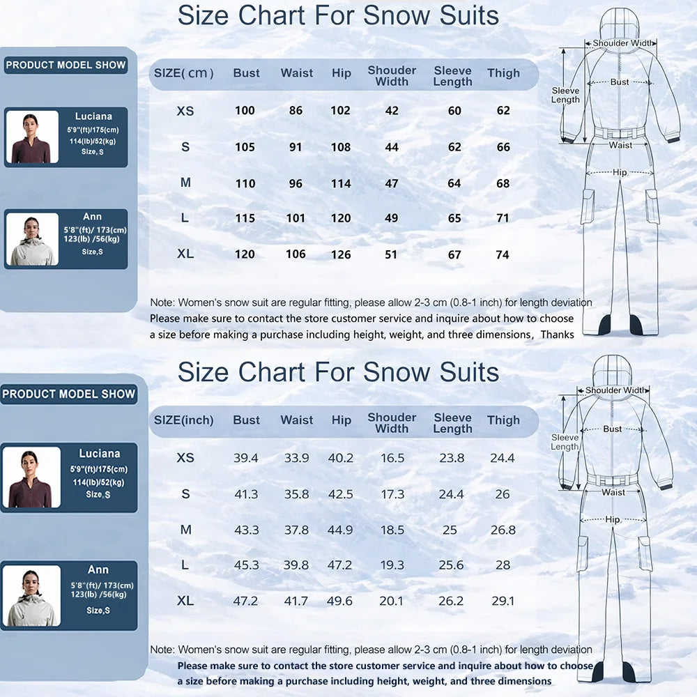 GSOU SNOW-trajes de esquí de una pieza para mujer, diseño asimétrico, monos aislados de invierno, trajes de Snowboard impermeables con cinturón