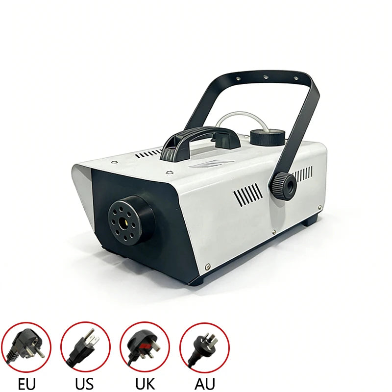 Máquina de Humo Profesional de 900W con Control Remoto Inalámbrico, Tanque de 2L, Alcance de Pulverización de 8M, Ideal para Eventos, Bodas, Bares, KTV