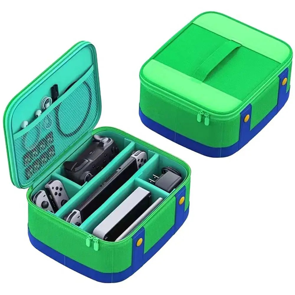 Funda protectora de transporte grande para Nintendo Switch OLED Console Pro controlador bolsa de almacenamiento de viaje funda para accesorios de interruptor