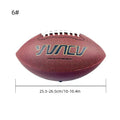 1 balón de fútbol americano estándar para jóvenes y adultos, para deportes al aire libre, juegos, competiciones, entrenamiento, rugby, tallas 9, 6, 3